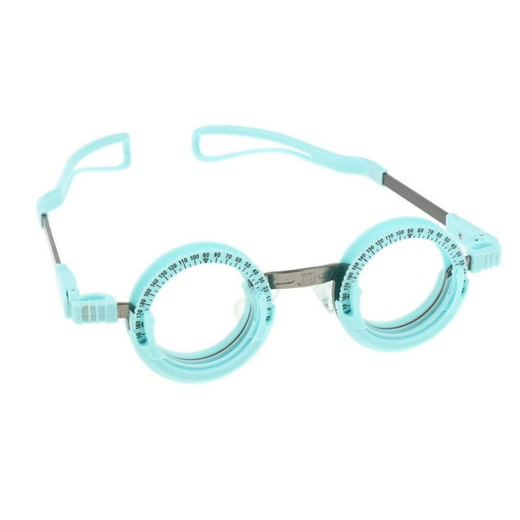 Blue Optical Trial Lens Frame Eyeglass Optometry Optician Glasses Test Tool - 70mm