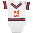thumbnail image 1 of Blue & Orange - 0-6 Months Infant Onesie, 1 of 4