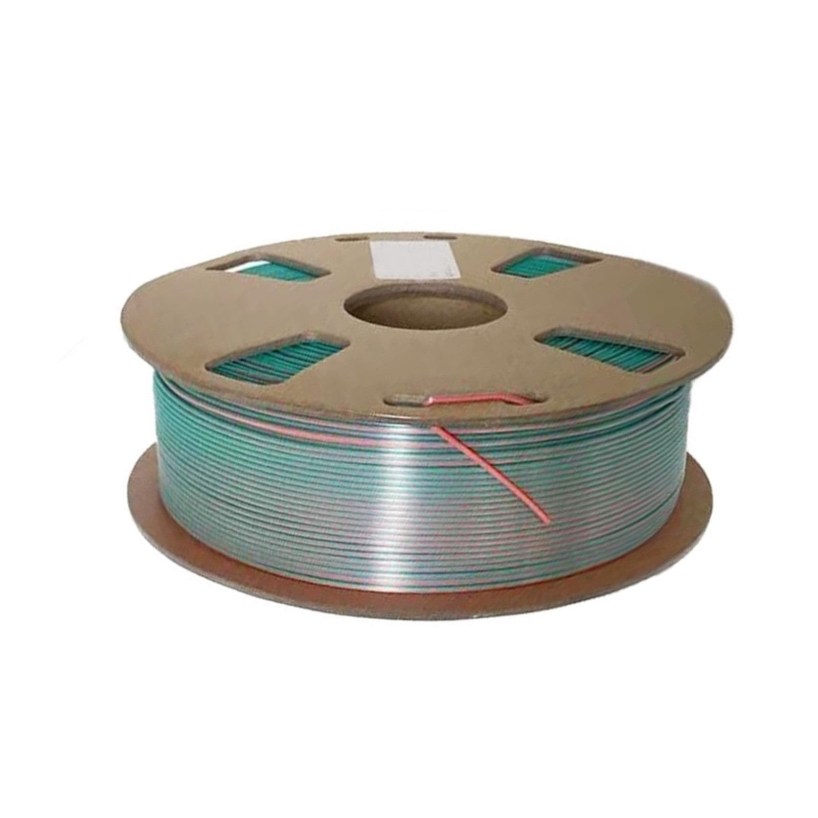 Blue-Orange 3D Printer Filament, Creativity Mixed Colors Silk-like PLA, Dimensional Accuracy 1.75mm +/- 0.02mm, Easy-to-Print, 1KG