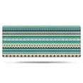 thumbnail image 1 of Blue and Orange Diamond Shaped Geometric Boho Pattern Bathroom Rugs Mat,Non Slip Microfiber Bathroom Rug,Rubber Backing,Soft Bathroom Mats for Bathroom Floor,Tub and Shower,60x24in(150x60cm), 1 of 5