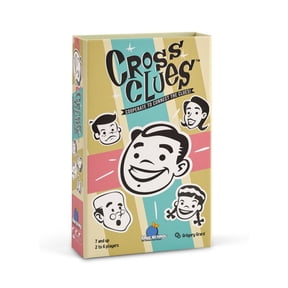 Blue Orange Games Cross Clues- New Cooperative Family Party Game for 2 to 6 Players. Recommended for Ages 7 and up