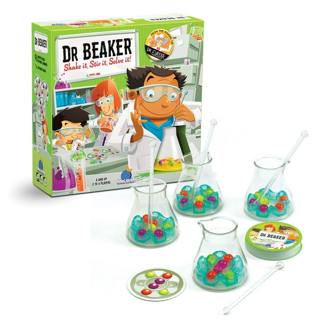 Blue Orange Games Dr. Beaker Science Speed Logic Board Game