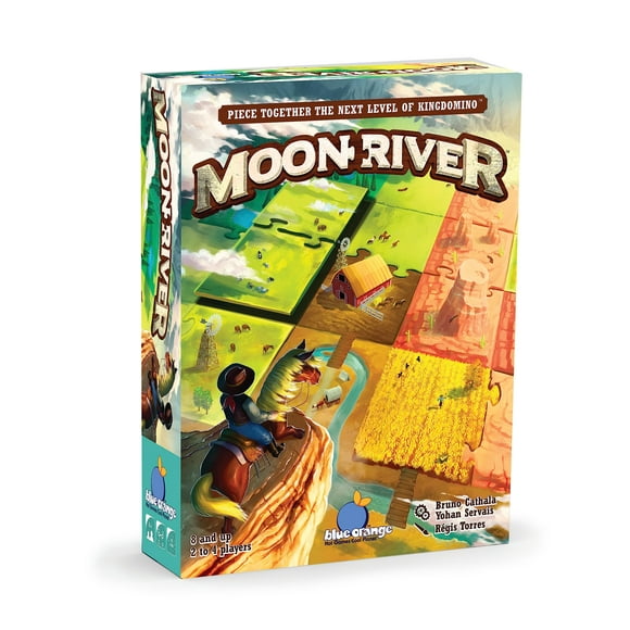 Blue Orange Games, Moon River Family Strategy; Board Game, 2-4 Players, for Ages 8+