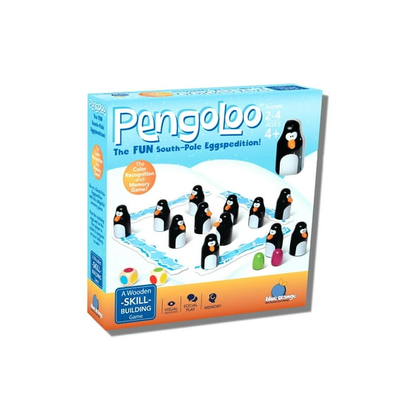 Blue Orange Games - Pengoloo - Wooden Memory Building Game For Kids