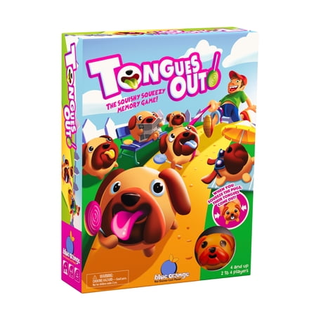 Blue Orange Games Tongues Out! - The Squishy Squeezy Memory Game!