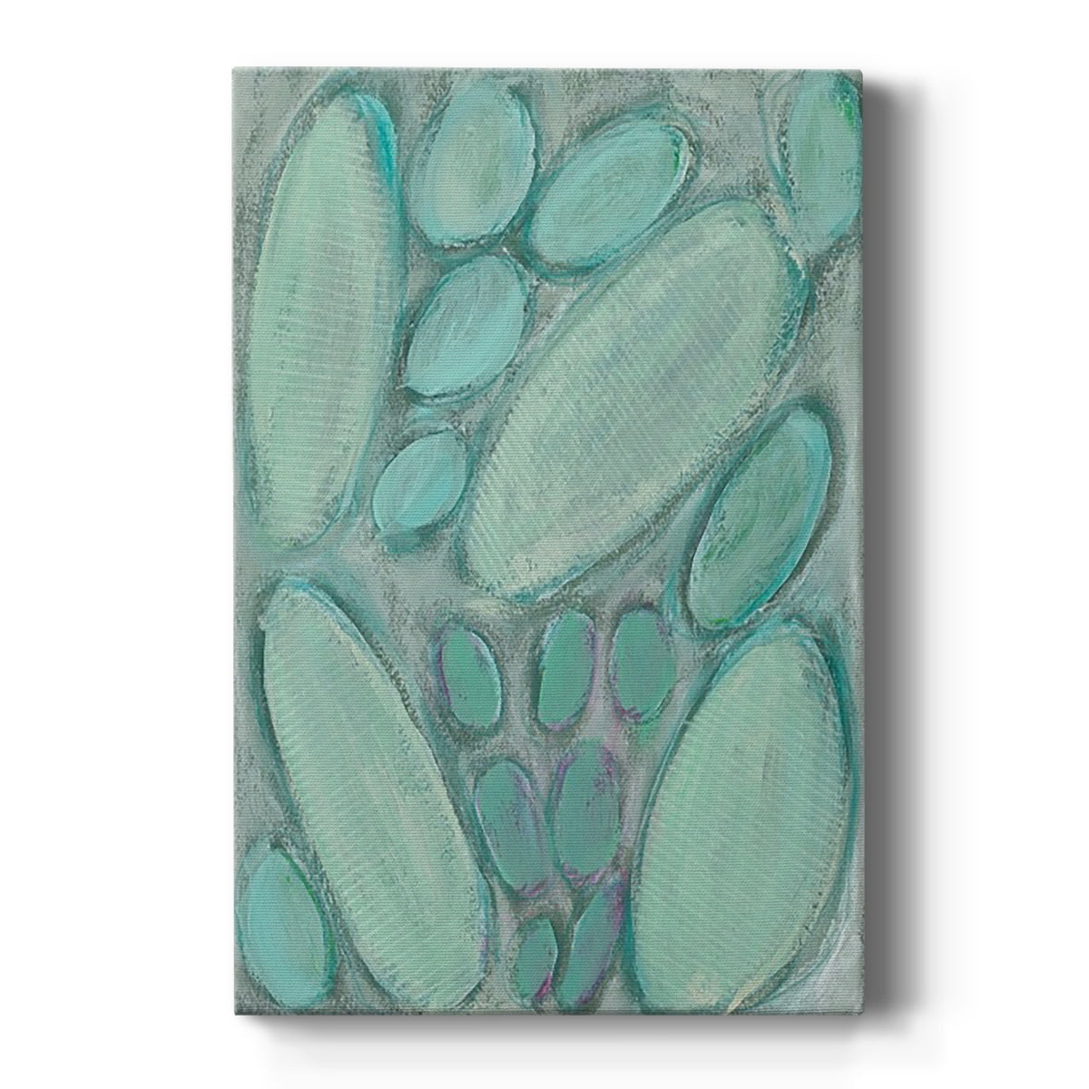 Blue Orbs I Premium Gallery Wrapped Canvas - Ready to Hang
