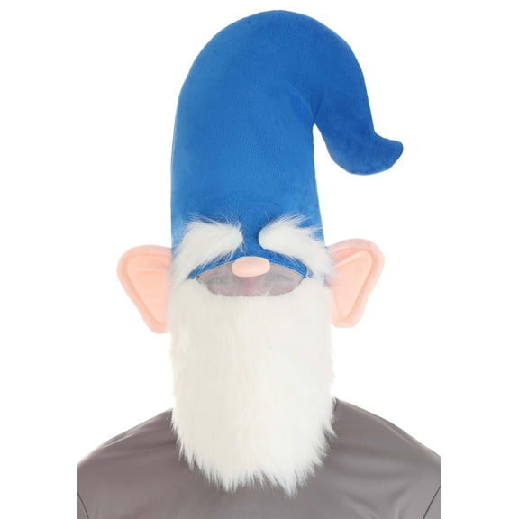 Blue Oversized Gnome Hat with Beard