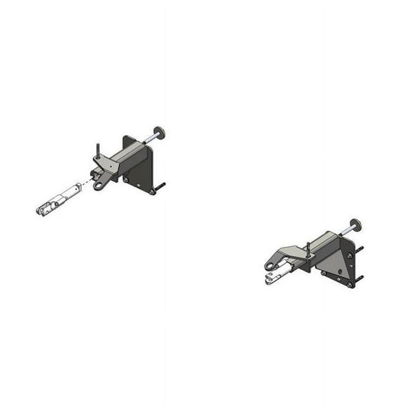 Blue Ox BX1155 Body Tow Bar Base Plate for 2014-2018 Jeep Cherokee Trailhawk, Black