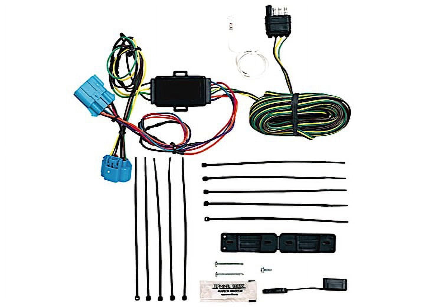 Blue Ox BX88317 EZ Light Wiring Harness Kit; For Vehicle w/Factory 7
