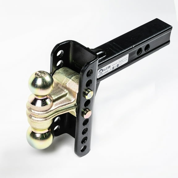 Blue Ox BXH14161 6 in. Drop & Rise 14000 lbs Adjustable Hitch Ball Mount