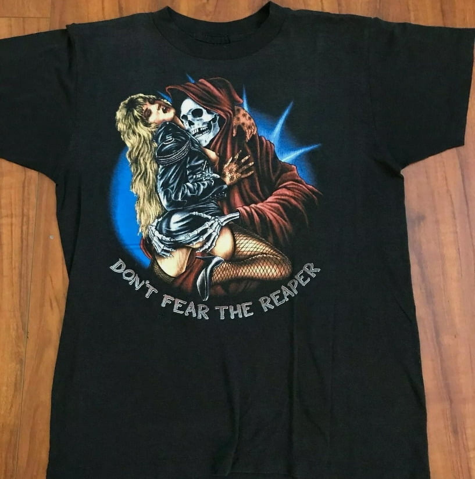 Blue Oyster Cult Don't Fear The Reaper Short Sleeve Black All Size