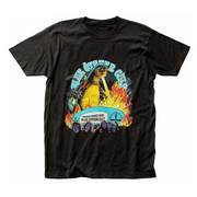 KHLMO Blue Oyster Cult Godzilla Reaper T-Shirt Funny Shirt, Comfort Wear, Unsiex Tshirt Unisex, Condition New, Color Black, Size US S