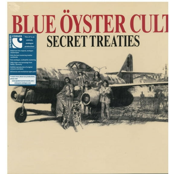 Blue Oyster Cult : Secret Treaties (Vinyl)
