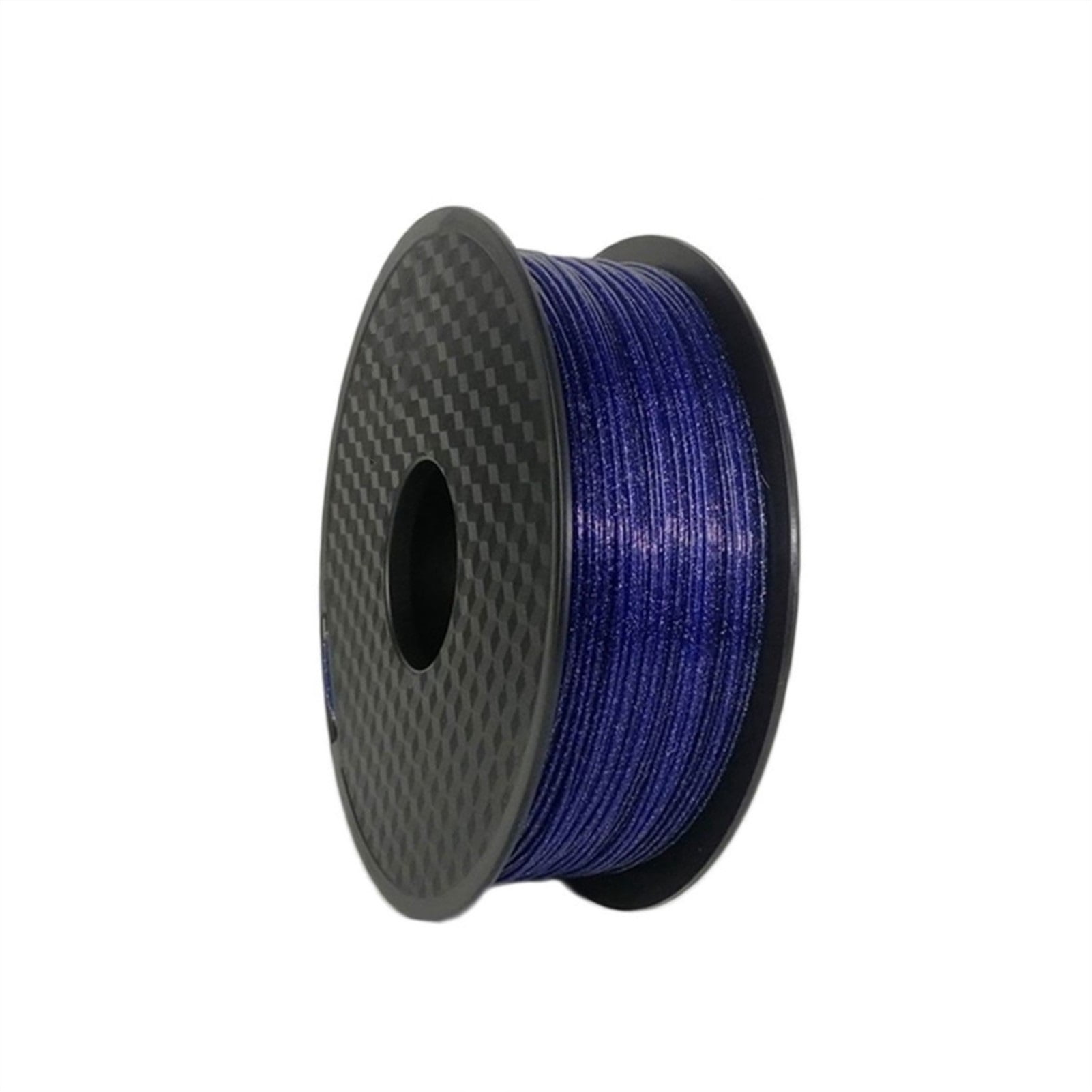 Blue PLA Filament for 3D Printer, 1KG 1.75mm +/- 0.03mm, Solid Coil with Shiny Spots, Glitter Material for 3D Printer Accessories