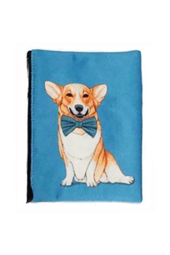 Blue Pacific Faux Suede Leather Unisex Wristlets