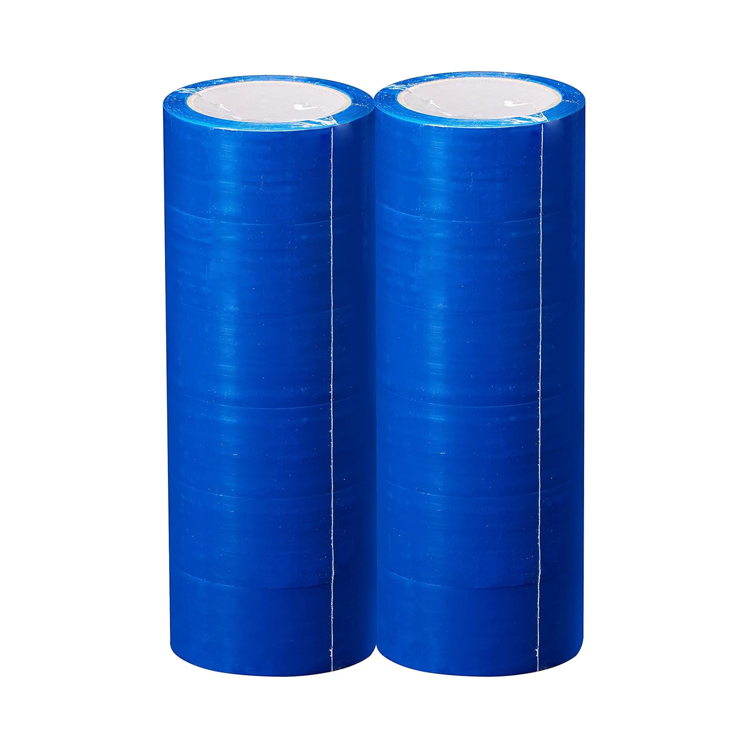 Blue Packing Tape Refill 2” Inch X 90 Yard, Heavy Duty, Strong Clear