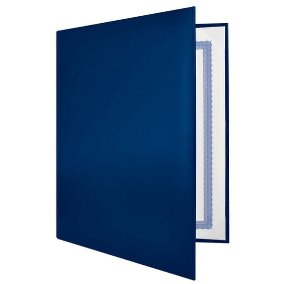 Blue Padded Diploma Covers - Set of 25