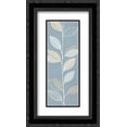 thumbnail image 1 of Blue Pageant III 2x Matted 14x24 Black Ornate Framed Art Print by Design Show, 1 of 2
