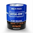 thumbnail image 1 of Blue Painters Tape 1.5 inch Wide, Masking Tape Blue, 4 Rolls Blue Paint Tape, Painter's Tape for Sharp Line, Blue Tape Painters Surface-Safe & Residue-Free, Blue Masking Tape-1.41inx60yds, 1 of 7