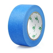 Blue Painters Tape 2 Inches x 55 Yards,Blue Masking Tape,3D Printing Tape for Painting, Crafts and DIY - Professional Grade Paint Tape, No Residue and Easy Removal