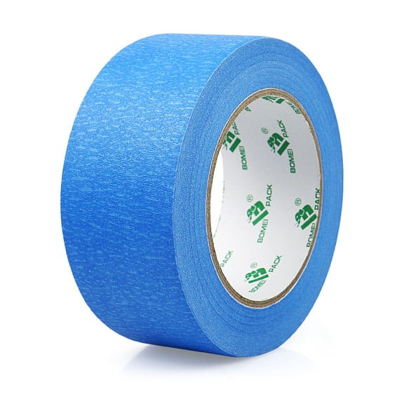 Blue Painters Tape 2 Inches x 55 Yards,Blue Masking Tape,3D Printing Tape for Painting, Crafts and DIY - Professional Grade Paint Tape, No Residue and Easy Removal