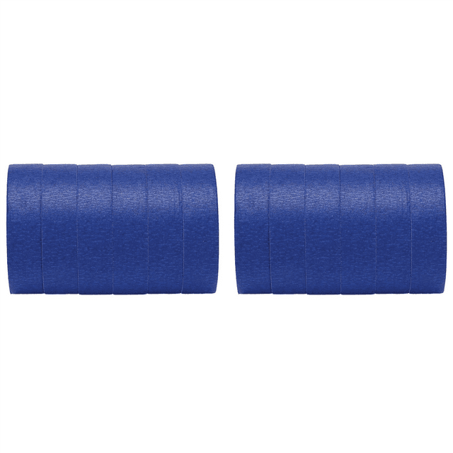 Blue Painters Tape Masking Tape 1 Inch, DIY or Professional Painter (12