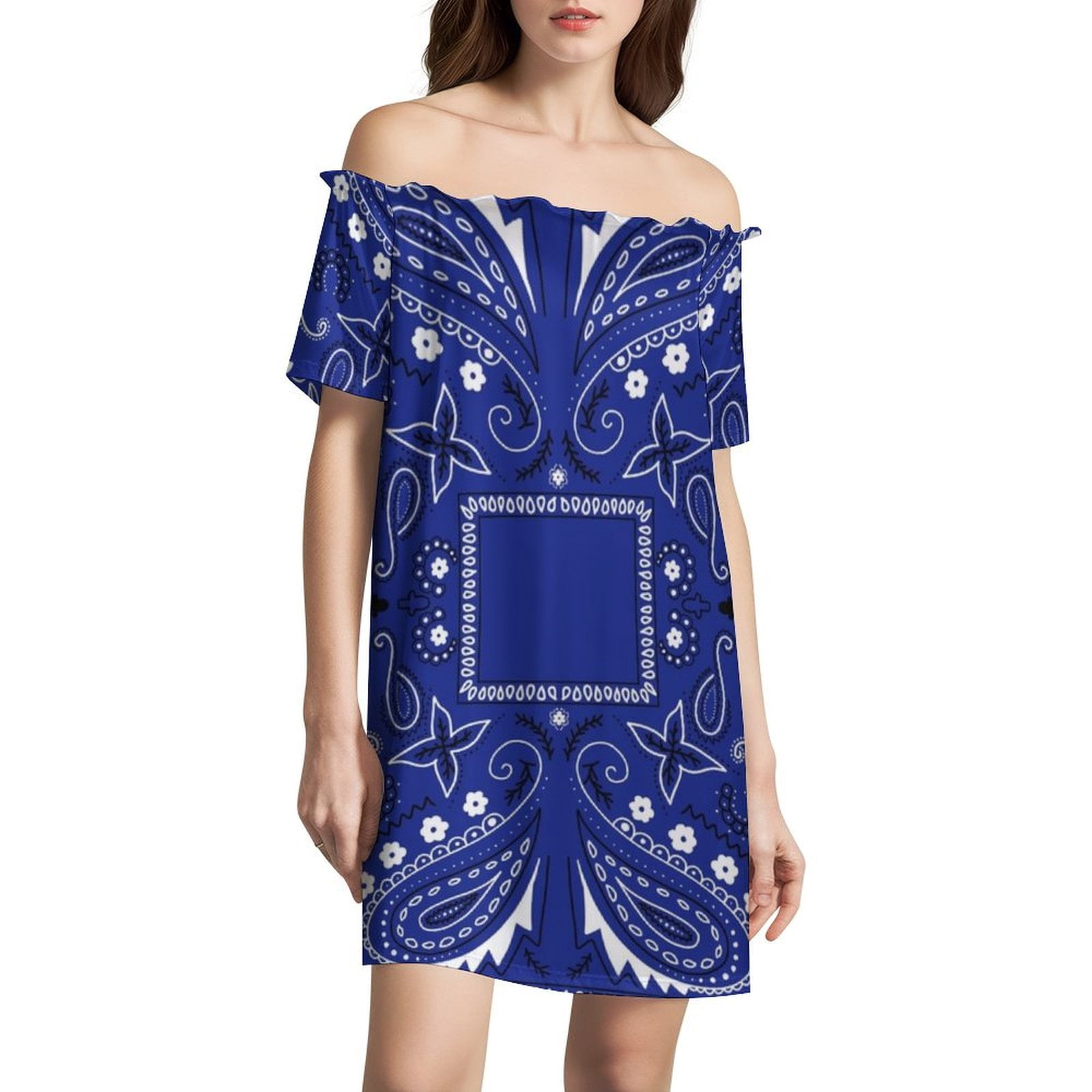 blue and white dress striped 100% Cotton Light Stripe Midi Color:Magenta Light Indigo Blue Cotton leah