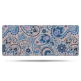 thumbnail image 1 of Blue Paisley and Floral Pattern Bathroom Rugs Mat,Non Slip Microfiber Bathroom Rug,Rubber Backing,Soft Bathroom Mats for Bathroom Floor,Tub and Shower,60x24in(150x60cm), 1 of 5
