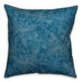 thumbnail image 1 of Creative Products Blue Paisley Pattern 18x18 Spun Poly Pillow, 1 of 1