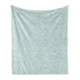 thumbnail image 1 of Blue Paisley Soft Flannel Fleece Throw Blanket, Traditional Buta Ornament Ethnic Bicolored Pastel Tones Composition, Cozy Plush for Indoor and Outdoor Use, 50" x 60", Pale Cadet Blue, by Ambesonne, 1 of 5