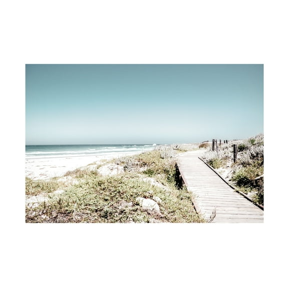 Blue Palomino 'Beach Walk' Canvas Art