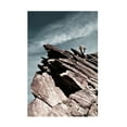 thumbnail image 1 of Blue Palomino 'Rocks Piercing The Sky' Canvas Art, 1 of 3