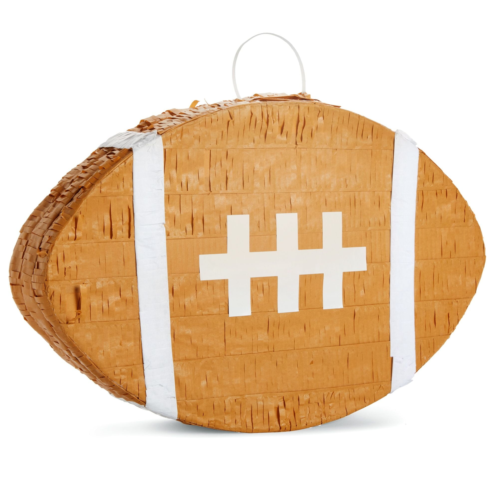 SPARKLE AND BASH Blue Panda Game Day Football Pinata for Sports Party Decorations, Themed Celebrations, Sports Events, Birthday Supplies for Boys (Small, 16.5 x 2.9 x 10.6 in)