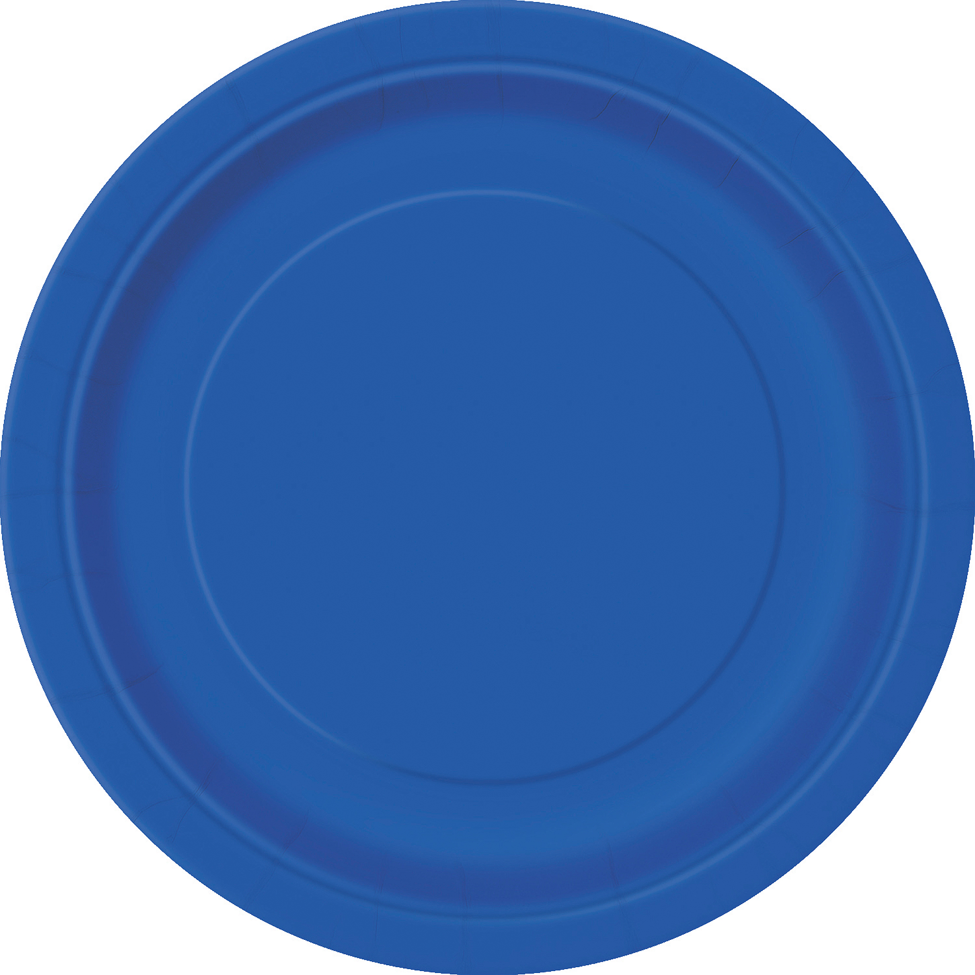Blue Paper Dinner Plates, 9in, 55ct - image 1 of 1
