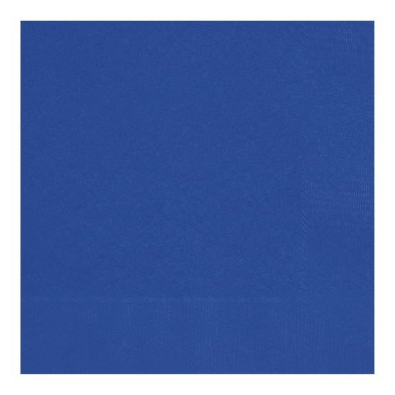 24CT 6.5IN x 6.5IN Blue Disposable Paper Napkins by Way To Celebrate