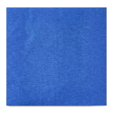 6.5" x 6.5" Disposable Blue Paper Napkins, 24 Count, by Way To Celebrate