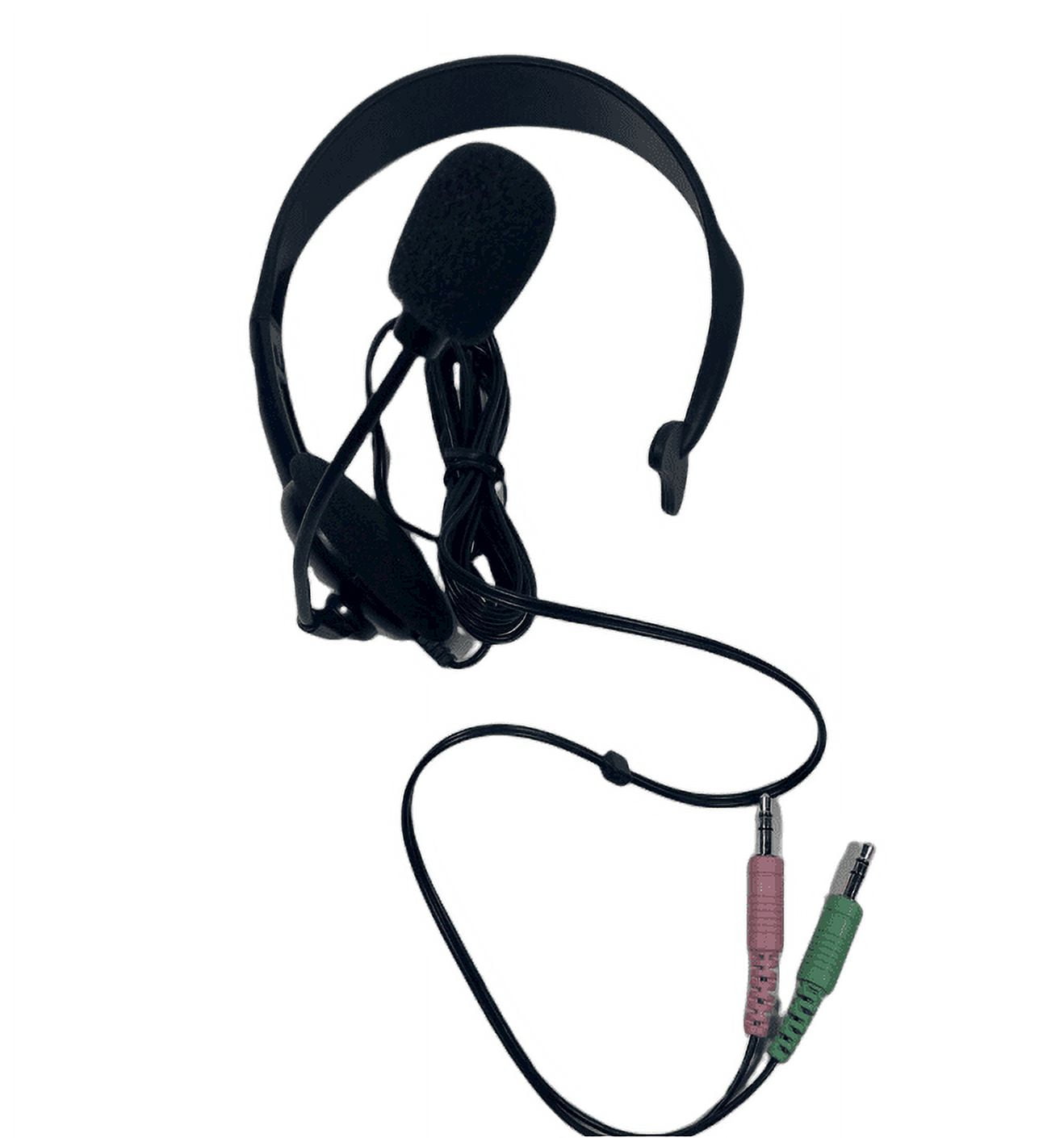 Blue Parrot 3.5mm Wired Headset with Mic Black