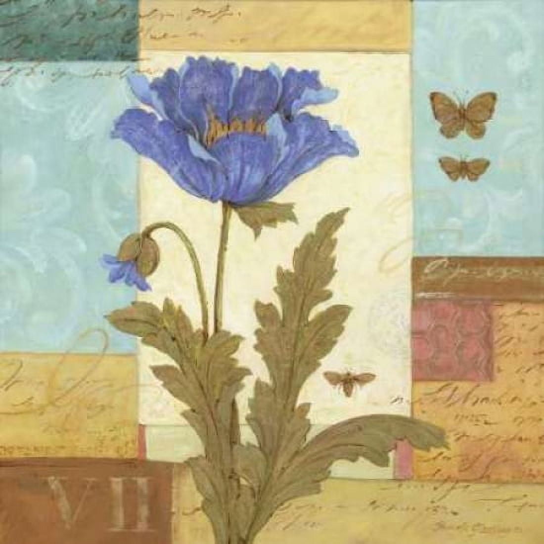 Blue Passage II Canvas Art - Pamela Gladding (24 x 24)