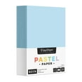 thumbnail image 1 of Blue Pastel Color Paper – Great for Arts and Crafts and Stationery Printing – 8.5 x 14" (Menu/Legal Size) – 20lb Bond / 50lb Text / 75GSM – Copy, Writing and Printer Paper – 500 Sheets per Pack, 1 of 5