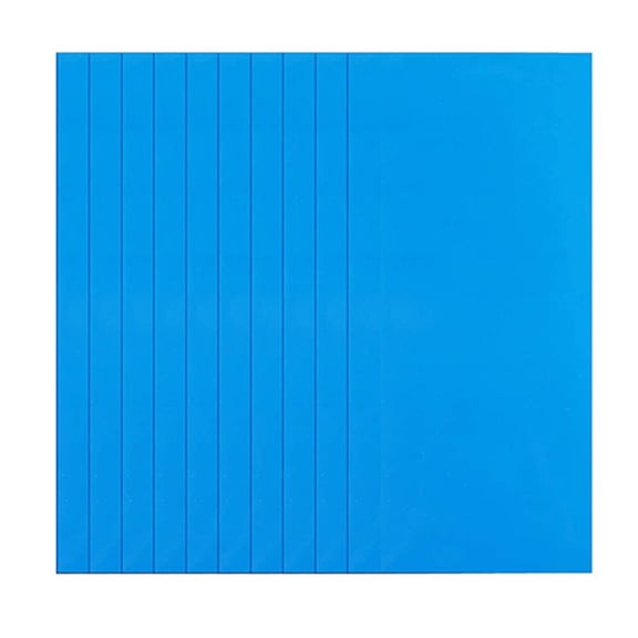 Blue Patches PVC Patches for Inflatable Pools - Easy Repair (Round/Square)