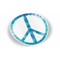 thumbnail image 1 of Blue Peace Sign Waterproof Sticker, 1 of 1