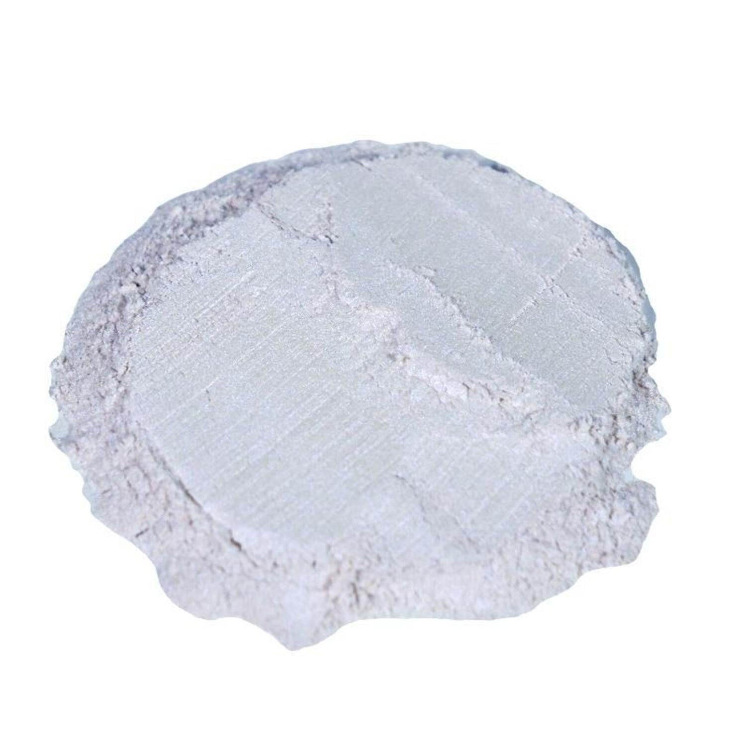 Silver Metallic Aluminum Powder Pigment Titanium Frost Pearl 25g |  Automotive Grade Pearlescent Paint Colorant | Epoxy Resin & Lacquer Dye |  UV