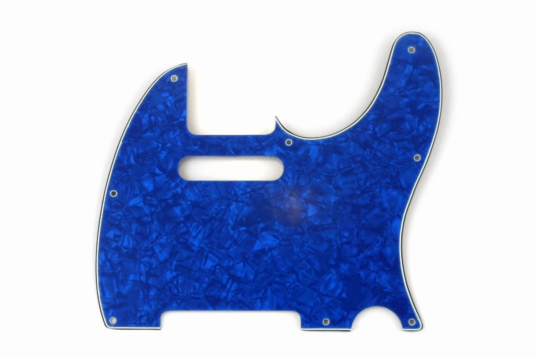 Blue Pearloid Pickguard for Telecaster