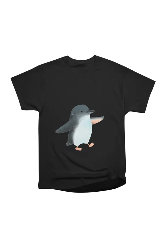 Blue Penguin T-Shirt Tee Gift For Him Merch For Her Apparel For Friend