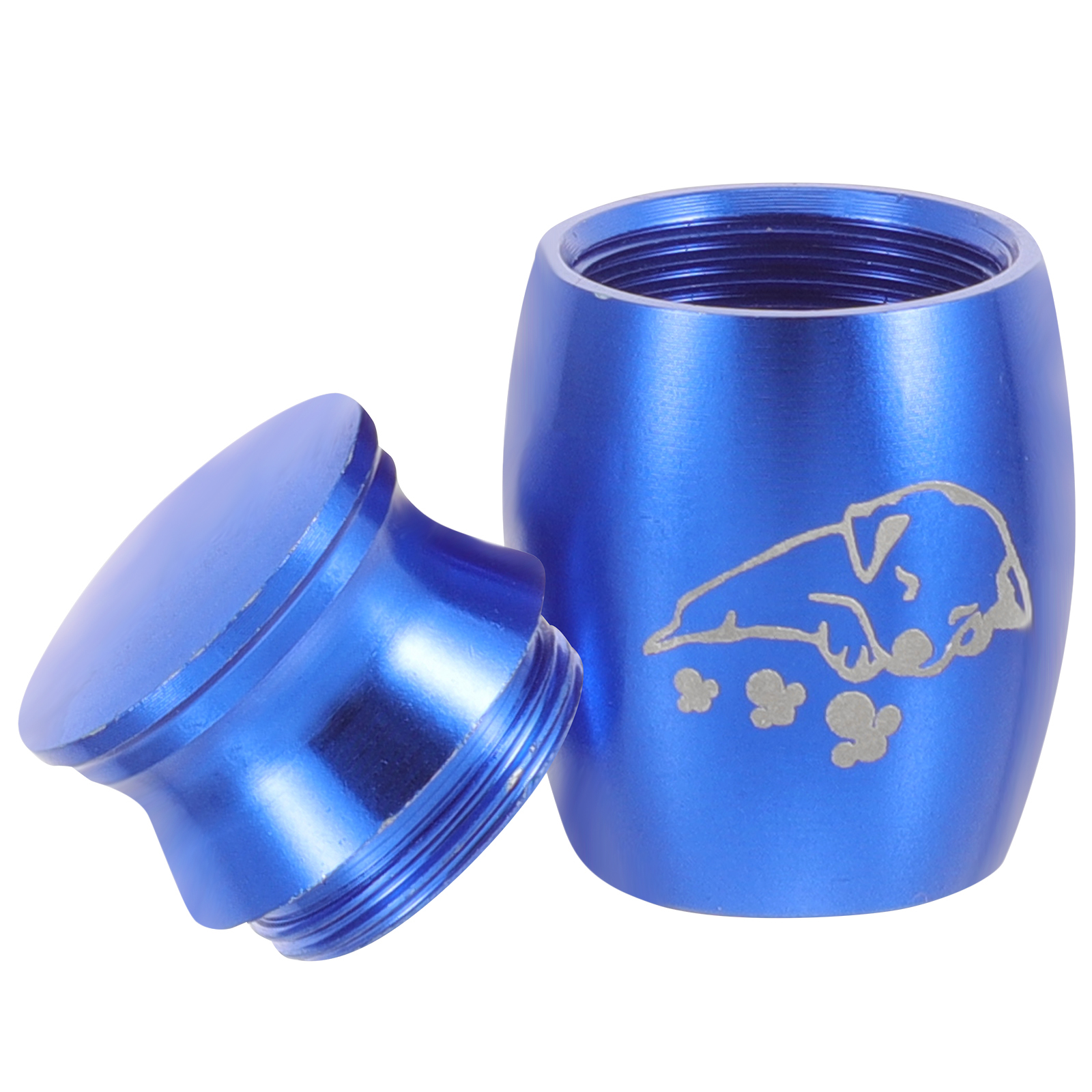 Blue Pet Urn Cremation Urns For Burial Keepsake Commemorate Medium