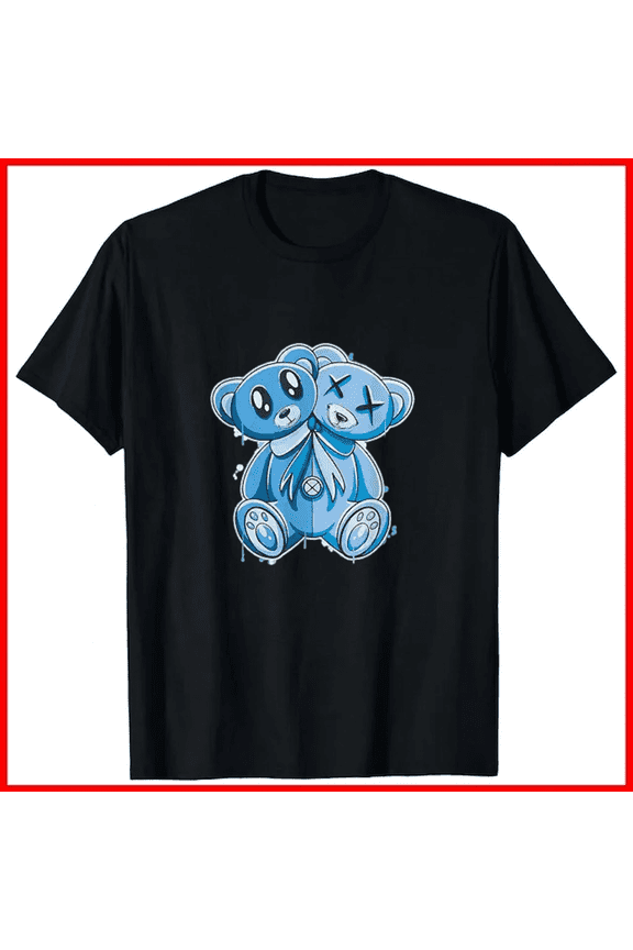 Blue Pick A Side Dynamic Dual Tone Color Choice Graphic Tee Unisex T-Shirt, up to size 5XL