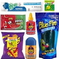 thumbnail image 1 of Blue Pickle Kit with Blue Raspberry Candy & Chips - The Complete 8 Piece Blue Pickle Kit by MA LIT CANDY, 1 of 5
