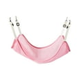 thumbnail image 1 of Blue & Pink Hanging Pet Bed for Cats & Small Dogs | 3 Sizes (38x35cm to 60x50cm) | Breathable Mesh | Metal Hooks & Adjustable Straps | Space-Saving Design | Machine Washable, 1 of 7