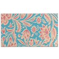 thumbnail image 1 of Blue and Pink Pioneer Flower Door Rugs,Washable Non Slip Door Mats Indoor,Decorative Door Mats,Entry Mat Indoor for Entrance,Bedroom,Kitchen,Bathroom,17"x30", 1 of 6