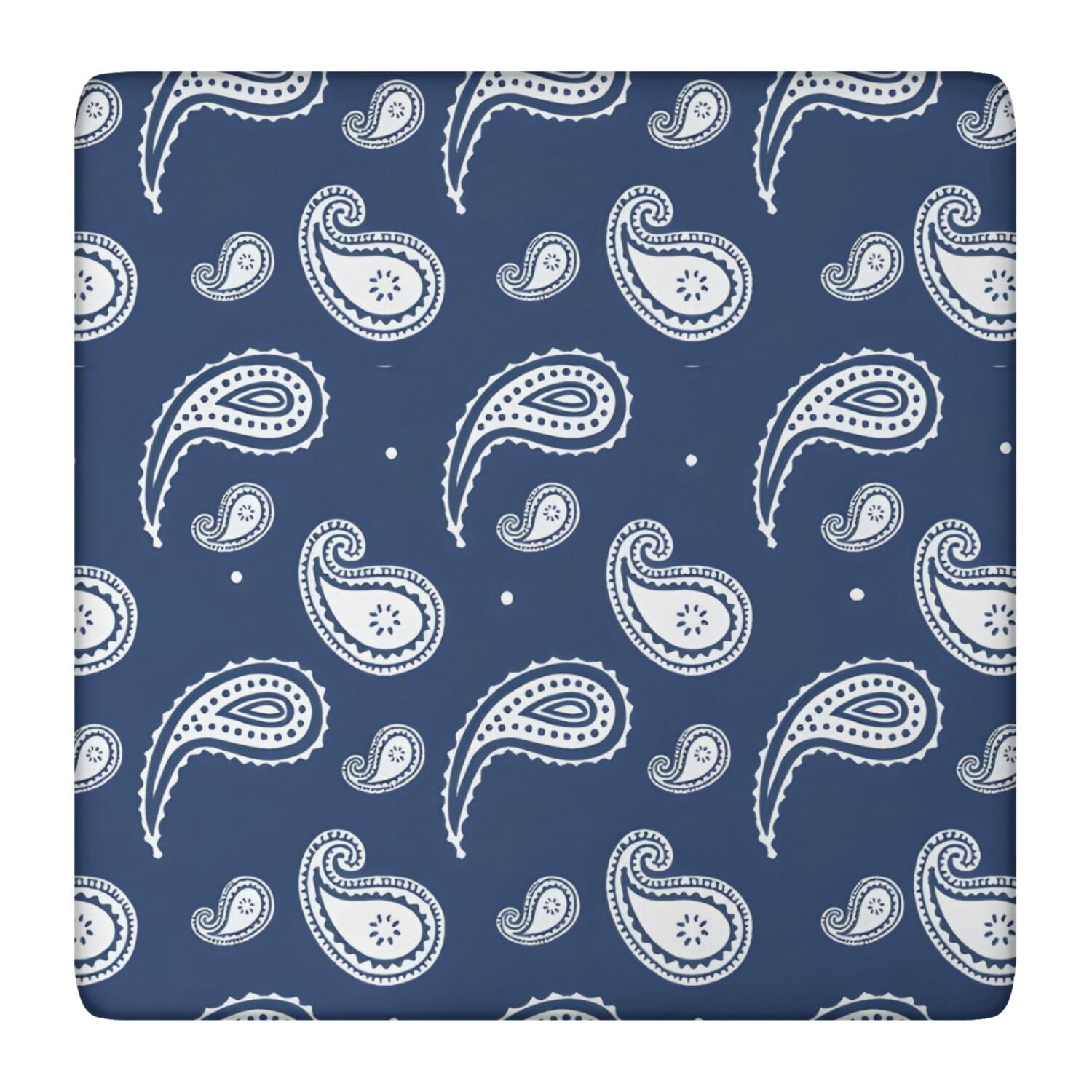 Squared Table Cover Zigzag Blues main image 0